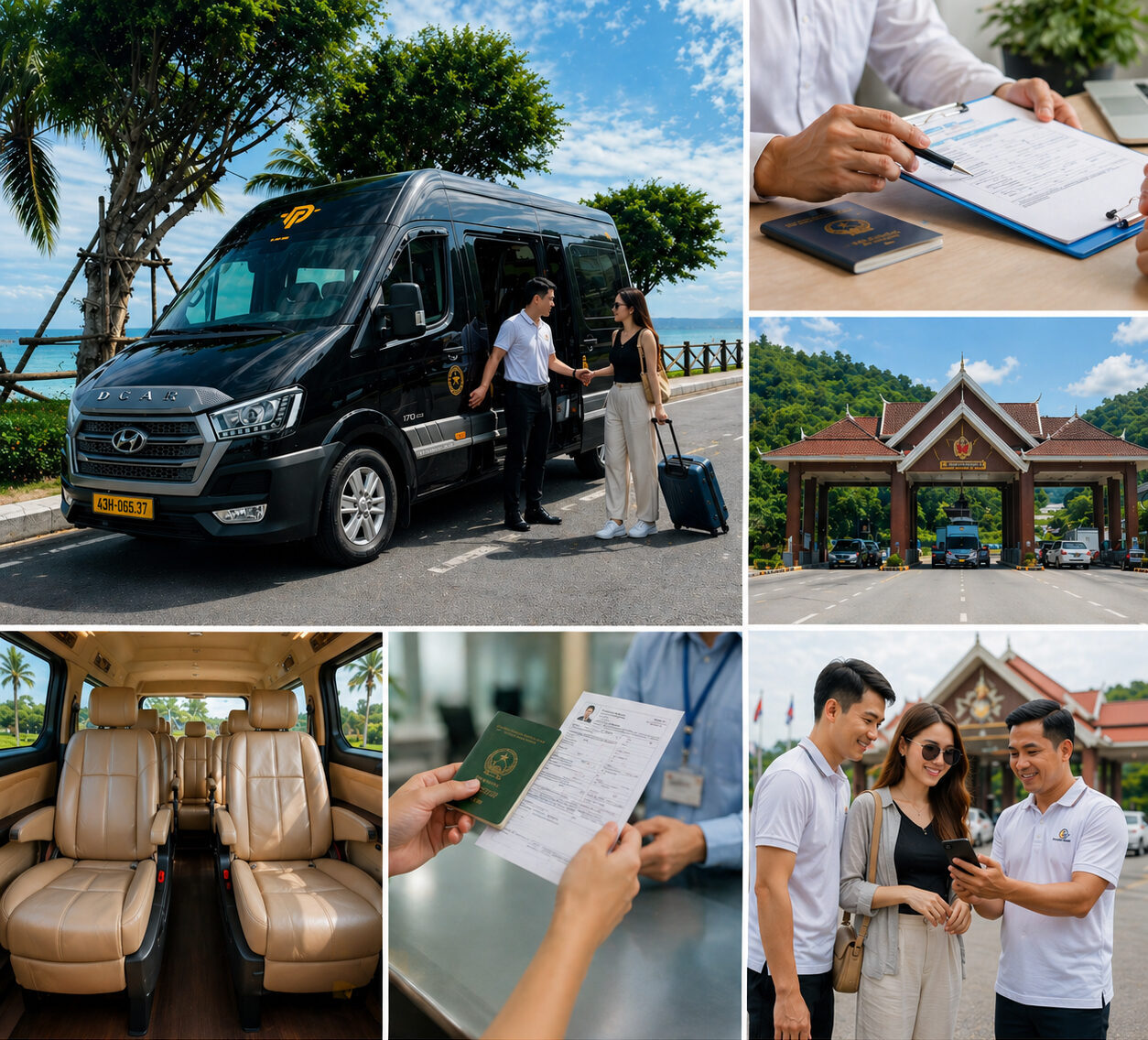 visa run from Da Nang to Lao Bao border