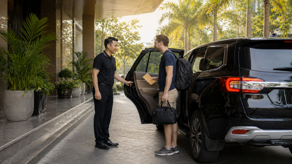 Private car pickup for visa run from Da Nang cost planning