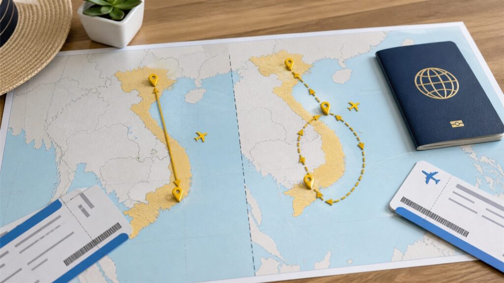 Single entry vs multiple entry Vietnam e-visa route comparison